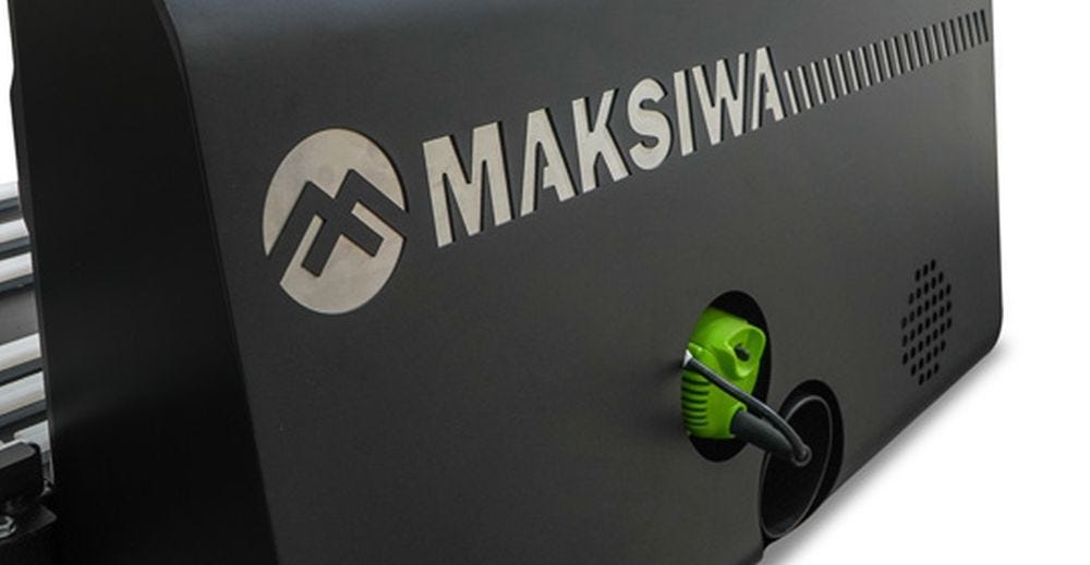 Maksiwa RBB.4G Automatic Edge Trimmer, 1 Phase, 110V