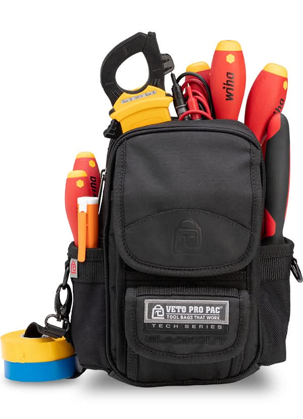 Veto Pro Pac MB Blackout Small Sized Zippered Meter Bag – Tool Nut