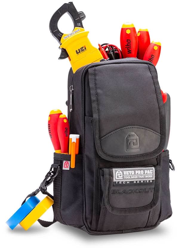 Veto Pro Pac MB2 Blackout Medium Sized Zippered Meter Bag