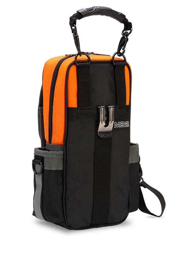 Veto Pro Pac MB2 Hi-Viz Orange Medium Sized Zippered Meter Bag