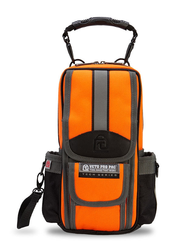 Veto Pro Pac MB2 Hi-Viz Orange Medium Sized Zippered Meter Bag