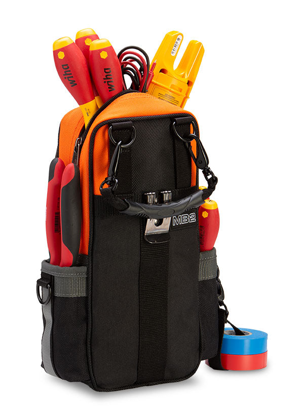 Veto Pro Pac MB2 Hi-Viz Orange Medium Sized Zippered Meter Bag