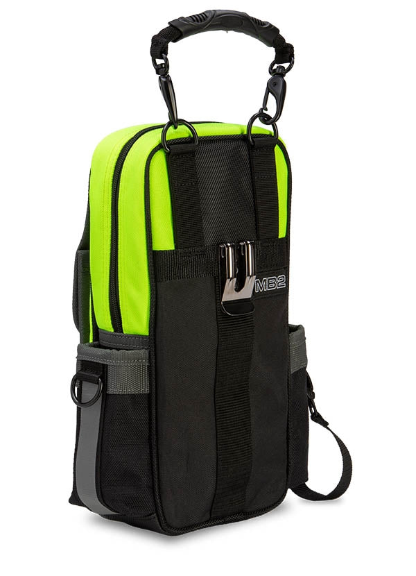 Veto Pro Pac MB2 Hi-Viz Yellow Medium Sized Zippered Meter Bag