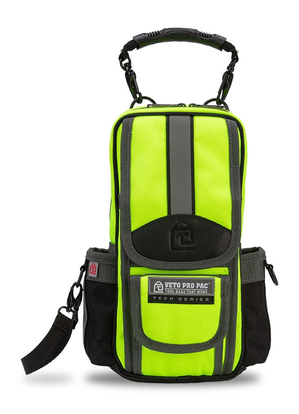Veto Pro Pac MB2 Hi-Viz Yellow Medium Sized Zippered Meter Bag