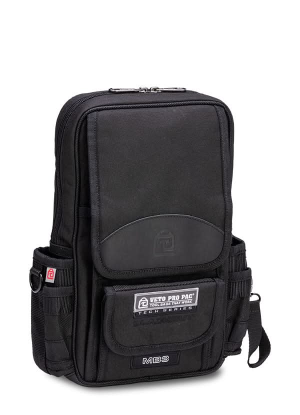 Veto Pro Pac MB3 BLACKOUT Large Sized Zippered Diagnostic Bag