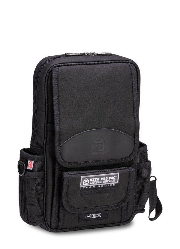 Veto Pro Pac MB3 BLACKOUT Large Sized Zippered Diagnostic Bag