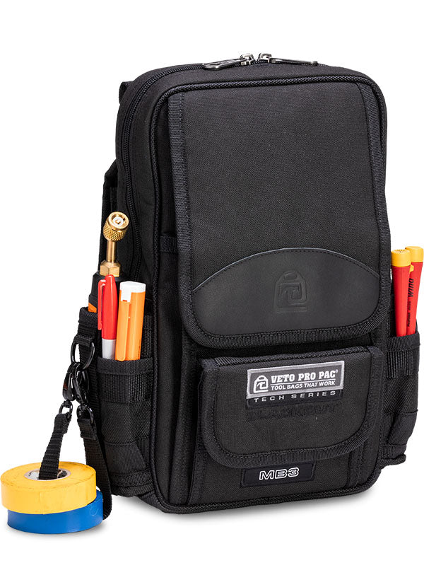 Veto Pro Pac MB3 BLACKOUT Large Sized Zippered Diagnostic Bag