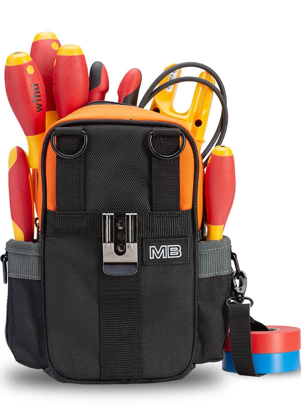 Veto Pro Pac MB Hi-Viz Orange Small Sized Zippered Meter Bag