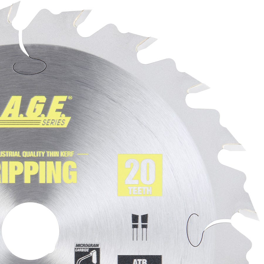 Amana Tools MD160-020TB 160mm 20T Ripping Blade (Fits Festool)