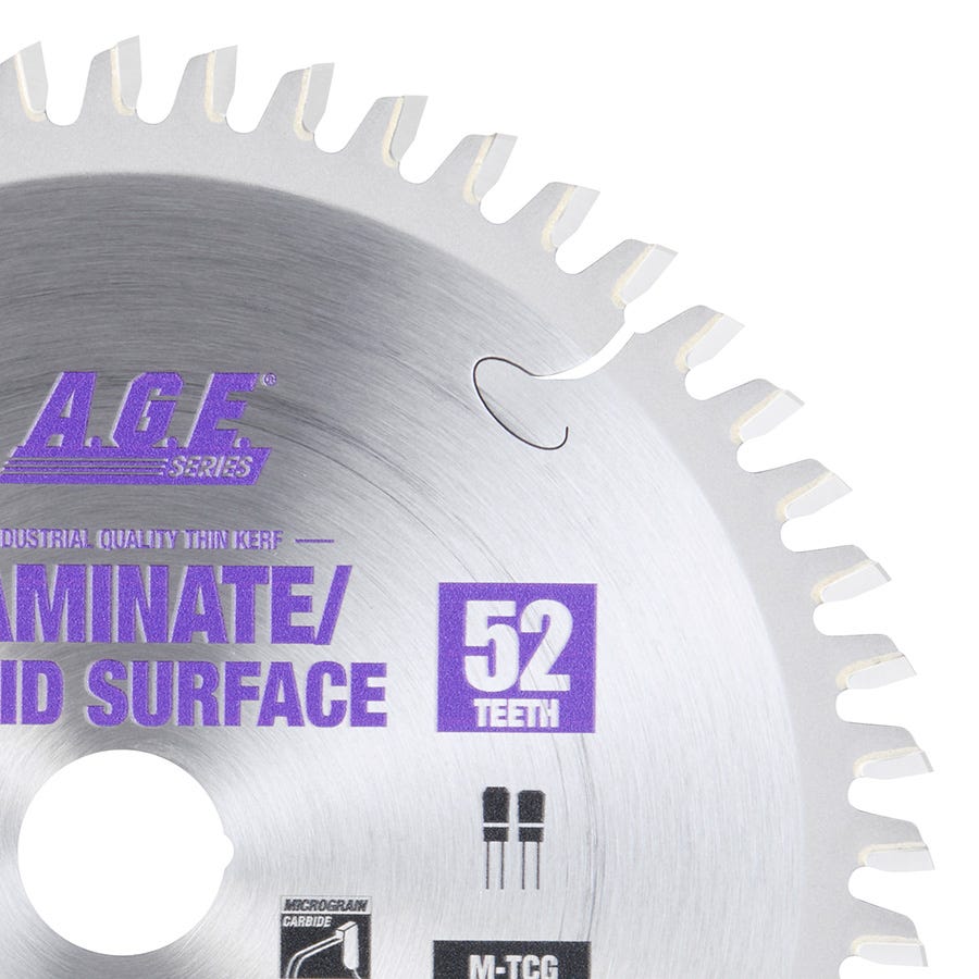 Amana Tools MD160-528TB 160mm 52T Aluminum/Plastic Blade (Fits Festool)