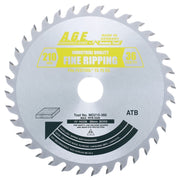 Amana MD210-360 36T Carbide Tipped General Purpose Circular Saw Blade, 210mm for Festool Saws