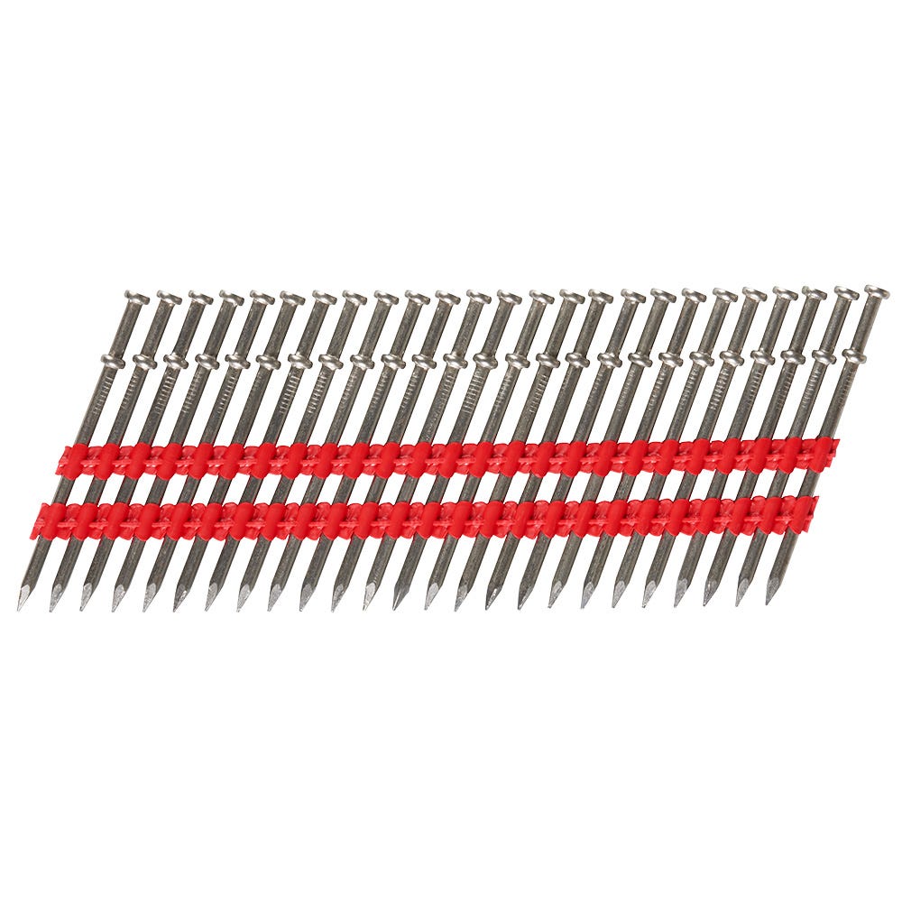 Milwaukee MDP8D-2000 Milwaukee 8D 2-1/4" x .131" Collated Duplex Nails, 2000-Pack