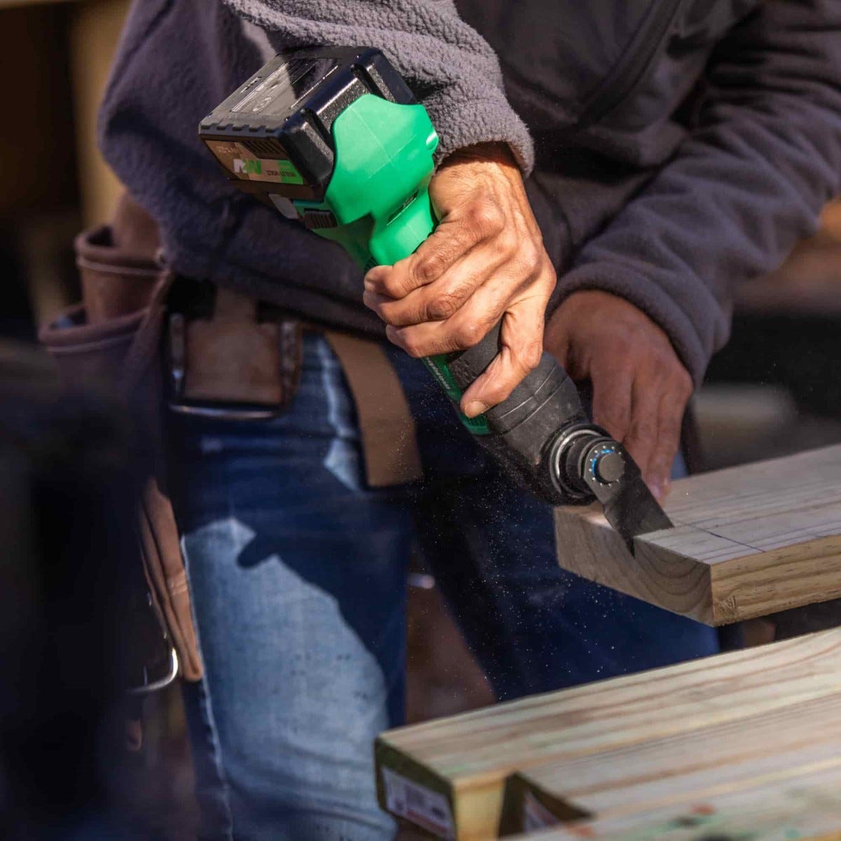 Metabo HPT CV18DBLQ5M 18V Brushless Lithium Ion Oscillating Multi-Tool, Tool Only