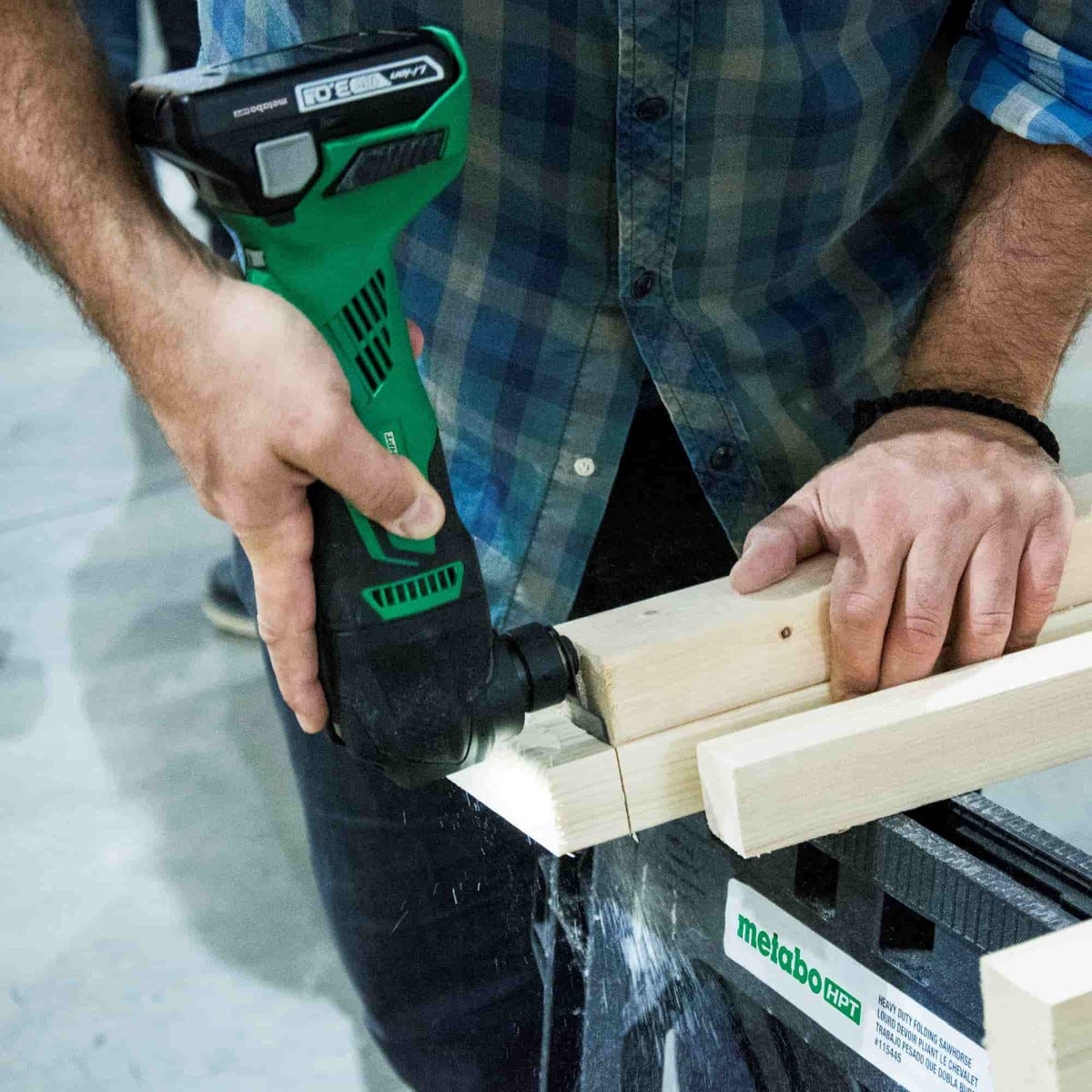 Metabo HPT CV18DBLQ5M 18V Brushless Lithium Ion Oscillating Multi-Tool, Tool Only