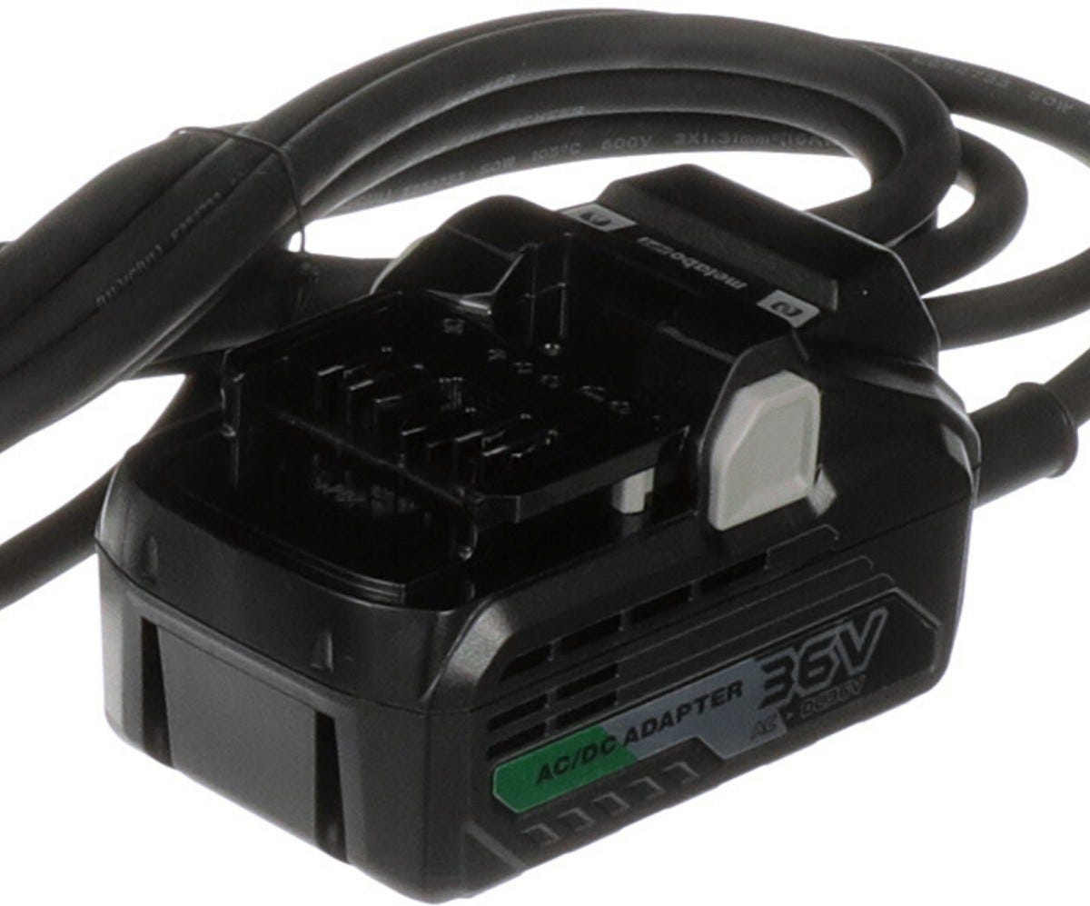 Metabo HPT ET36AM 36 V MultiVolt AC/DC Adapter