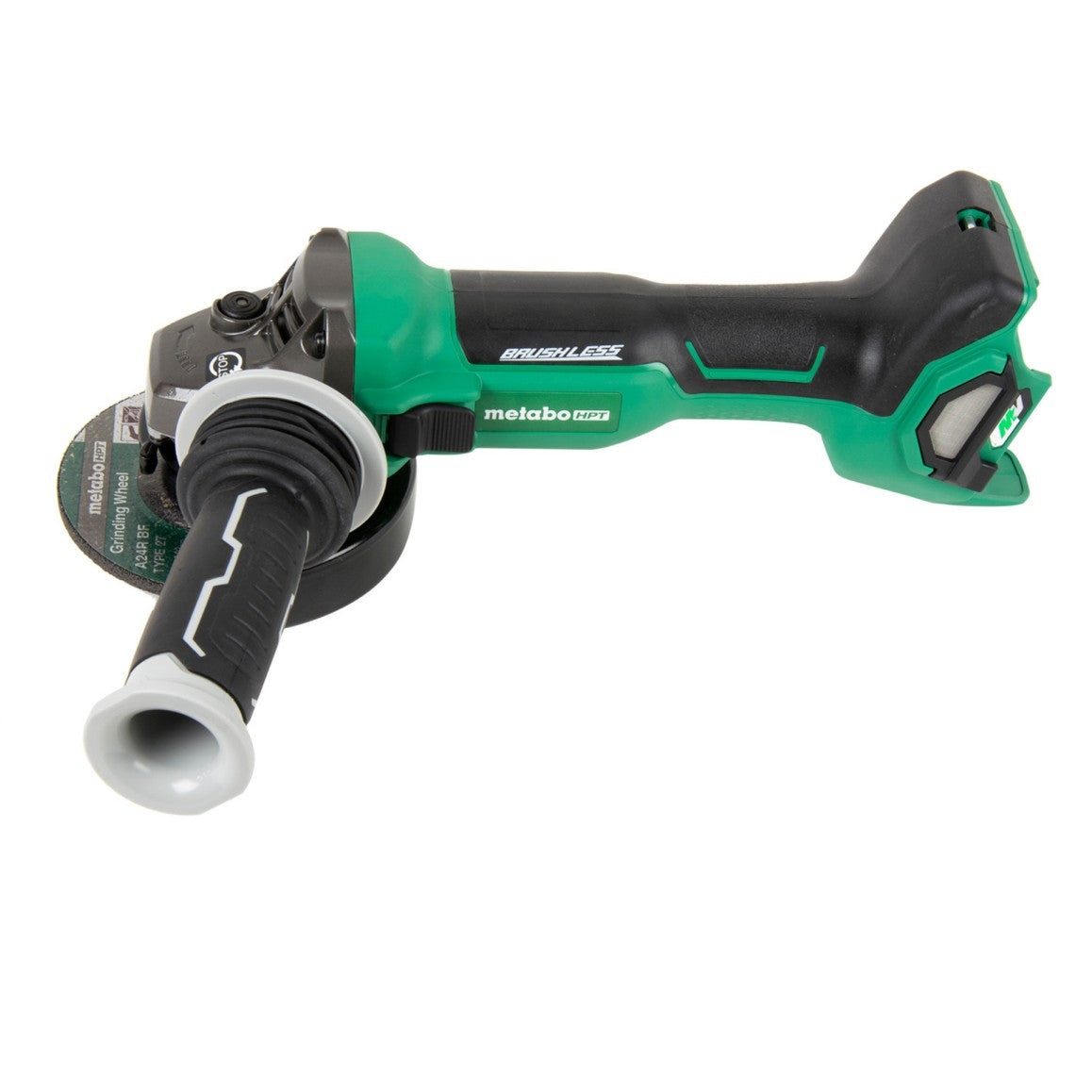 Metabo HPT G3612DAQ6M 36V MultiVolt Brushless 4-1/2-in Slide Switch Grinder, Tool Only