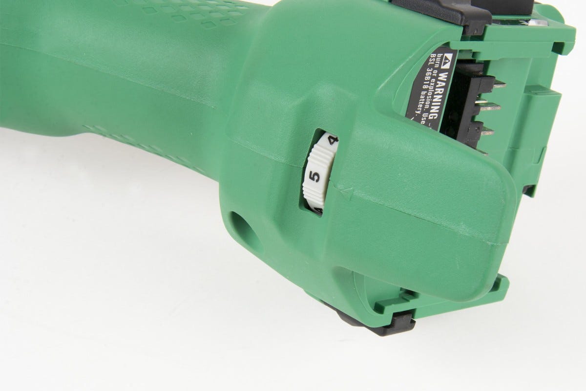 Metabo HPT G3612DAQ6M 36V MultiVolt Brushless 4-1/2-in Slide Switch Grinder, Tool Only