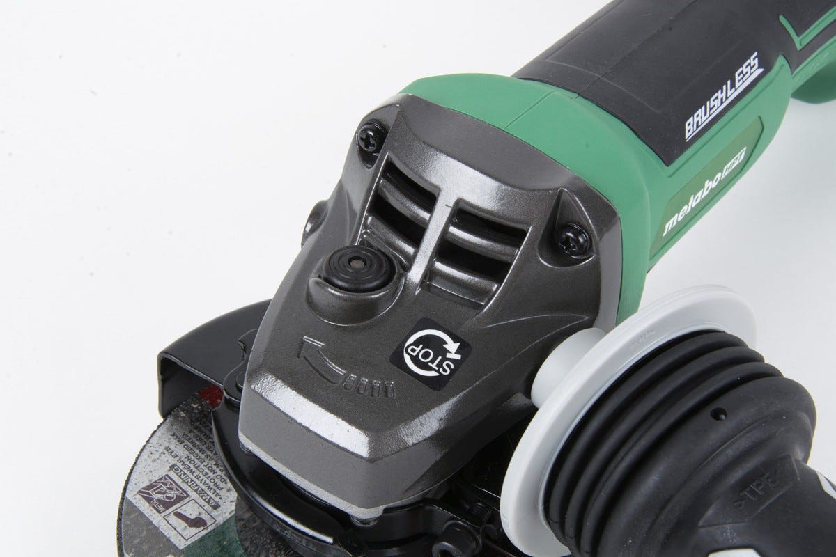 Metabo HPT G3612DBQ6M 36V MultiVolt Brushless 4-1/2-in Paddle Switch Grinder, Tool Only
