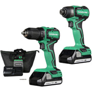 Metabo HPT KC18DDXM KC18DDX 18V Cordless Impact Driver and Drill 1.5 Ah Kit