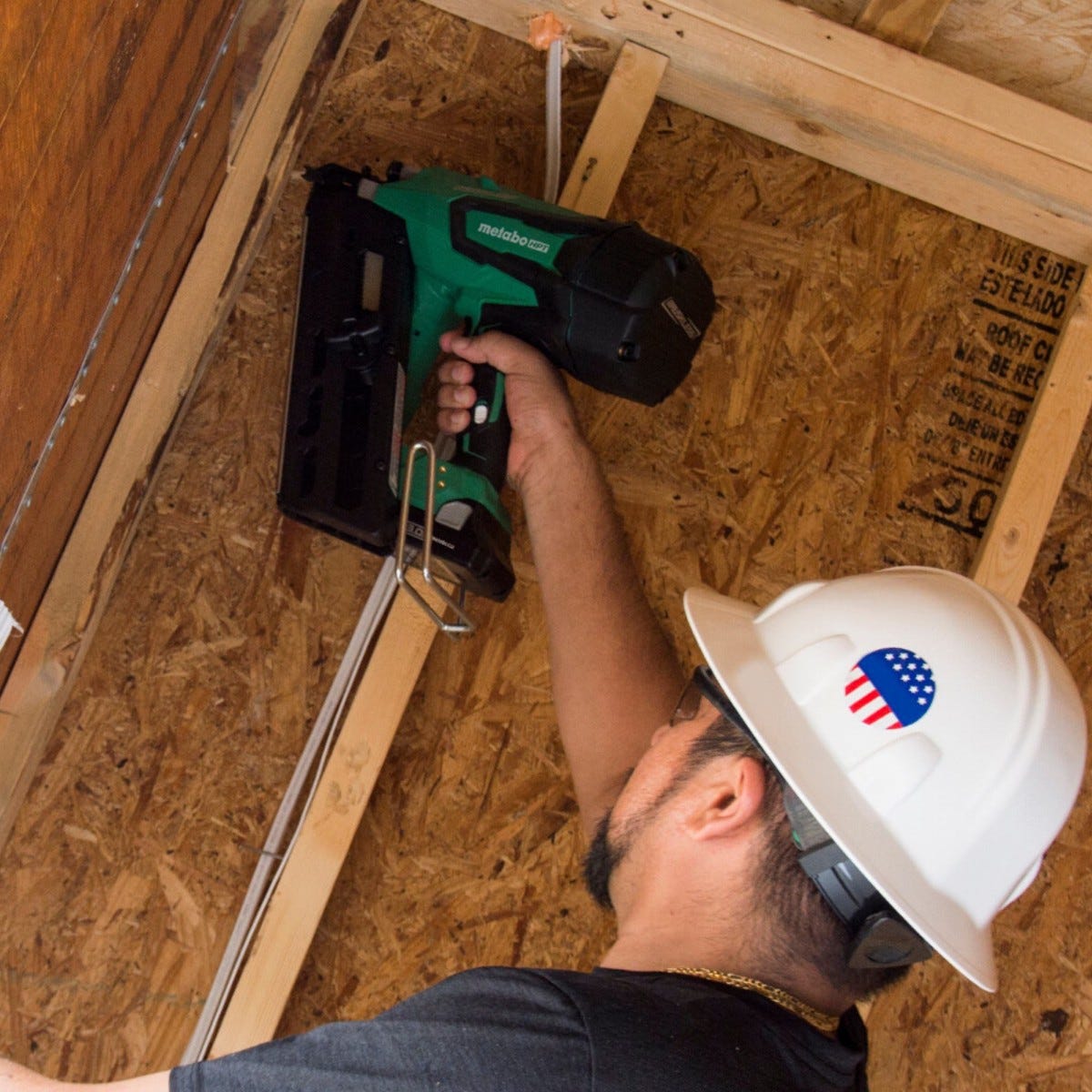 Metabo HPT NR1890DCSM 18V Paper Collated Brushless Cordless Framing Nailer 3 Ah MultiVolt Kit