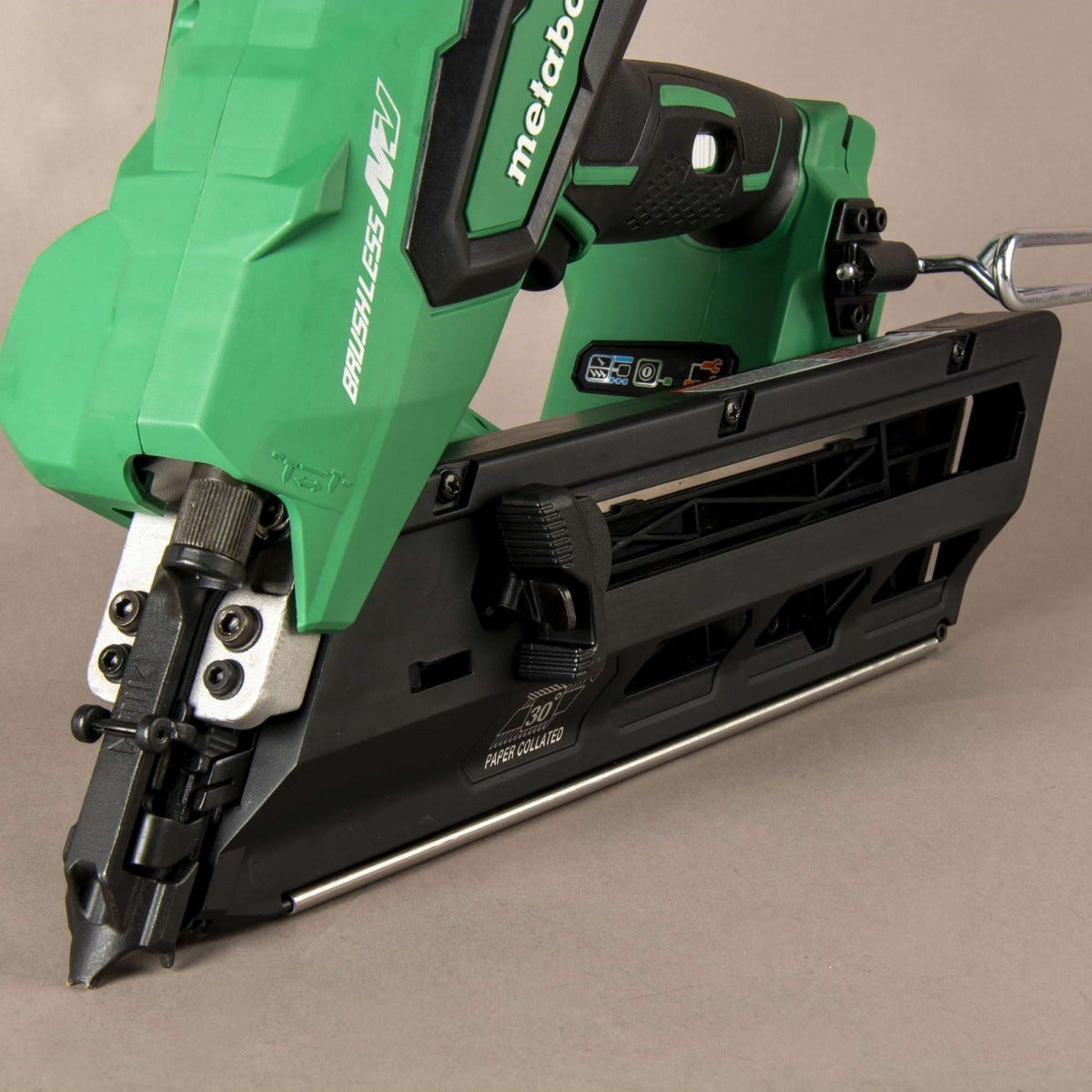 Metabo HPT NR3690DCM 36V MultiVolt Cordless Framing Nailer Paper Strip 2.5Ah Kit