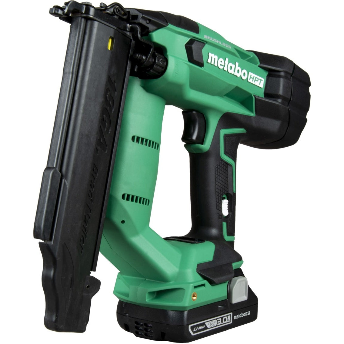 Metabo HPT NT1850DFM 18V Cordless 18 Gauge Compact Brad Nailer 3 Ah MultiVolt Kit