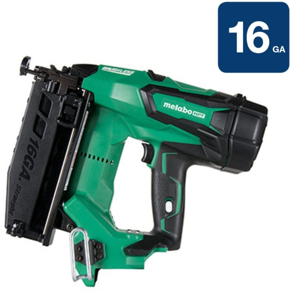 Metabo HPT NT1865DMSQ7M 2-1/2-in 16 Gauge Straight 18V Cordless Finish Nailer, Tool Only