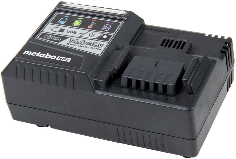 Metabo HPT UC18YSL3B1M 36V/18V MultiVolt Lithium Ion Slide Battery and Charger 4.0Ah/8.0Ah Starter Kit (PROMO)