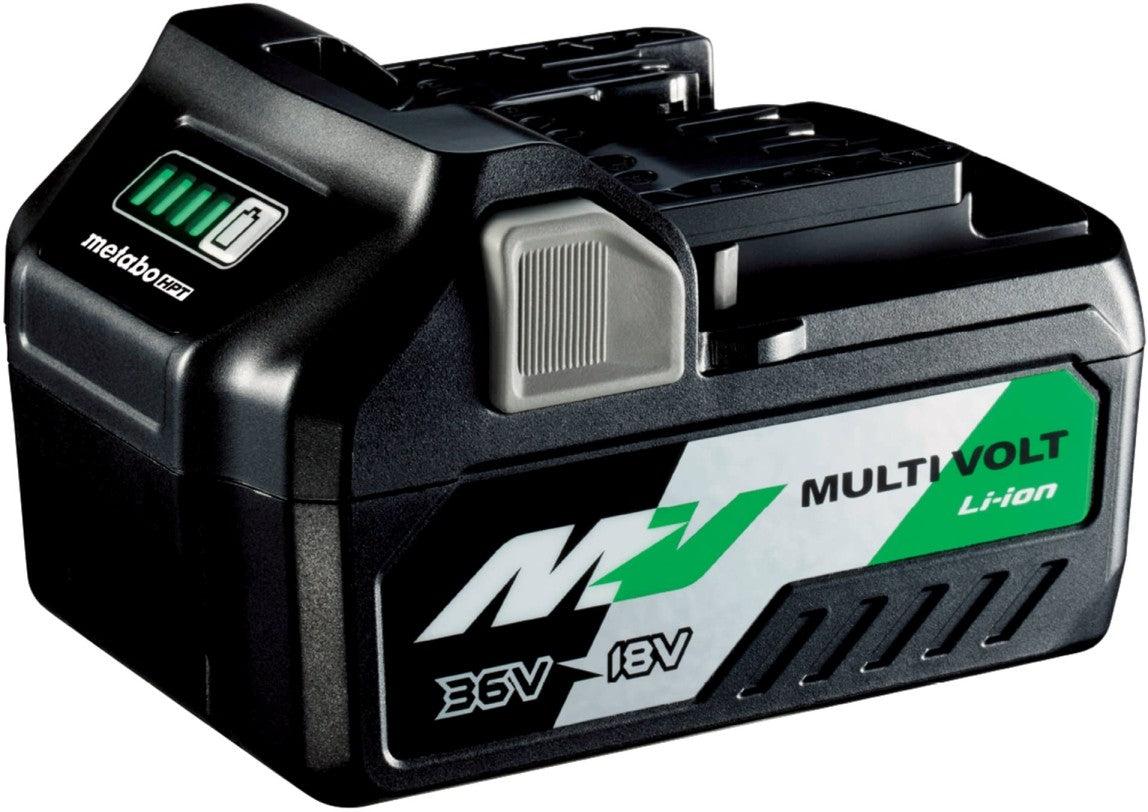 Metabo HPT UC18YSL3B1M 36V/18V MultiVolt Lithium Ion Slide Battery and Charger 4.0Ah/8.0Ah Starter Kit (PROMO)