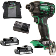Metabo HPT WH18DBDL2CM 18V BL Triple Hammer Impact Driver Kit