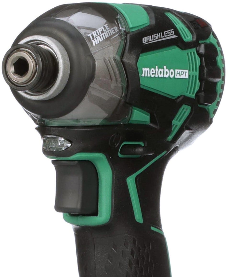 Metabo HPT WH18DBDL2CM 18V BL Triple Hammer Impact Driver Kit