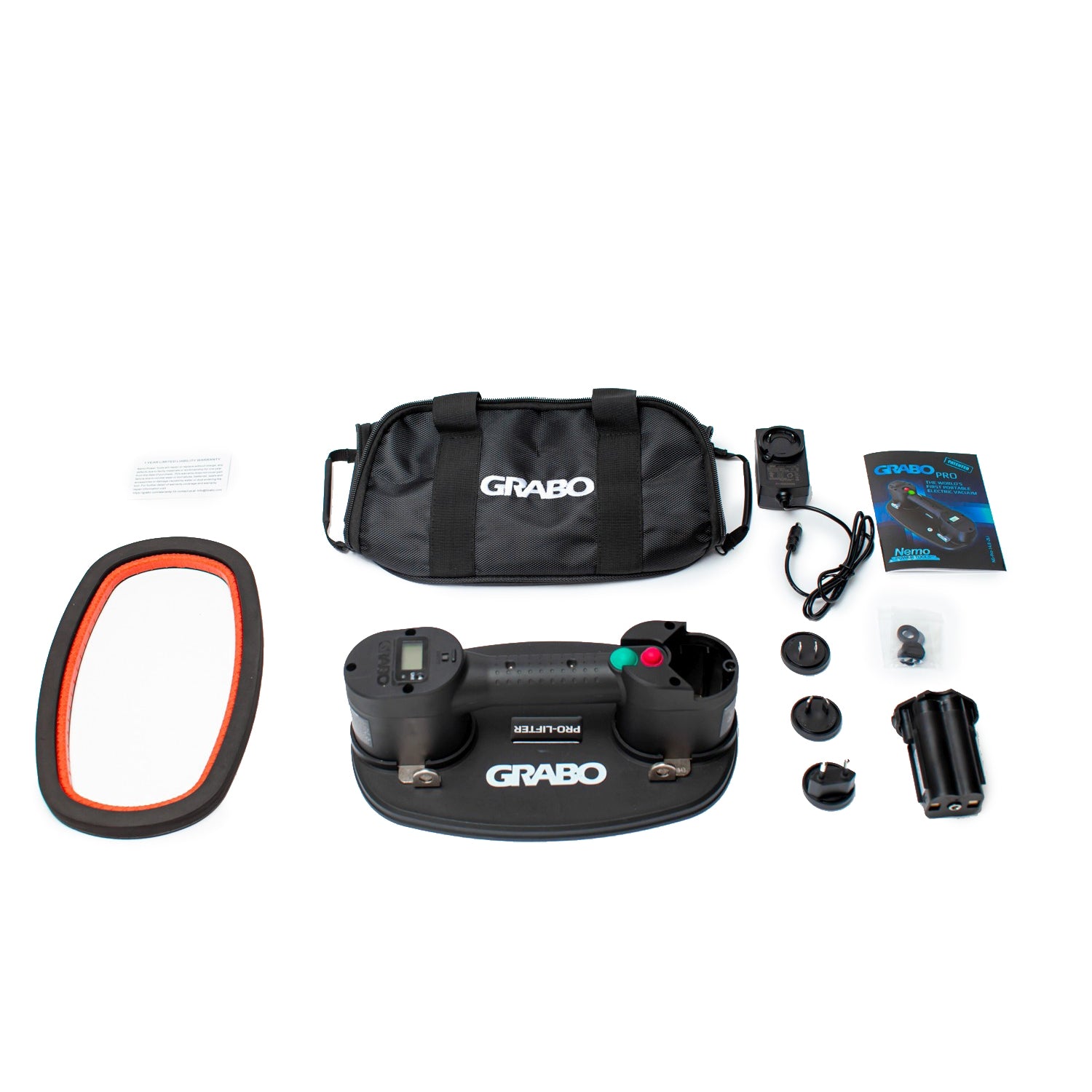 Grabo GP-1Li-FB Pro-Lifter 20 Vacuum Lift System Kit