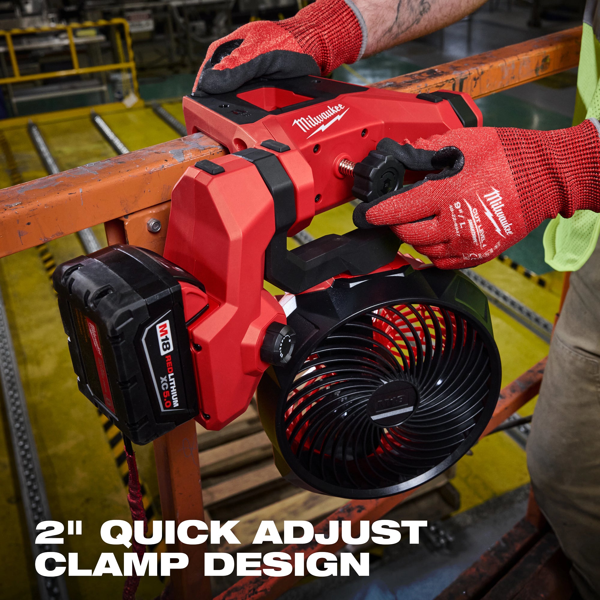 Milwaukee 0817-20 M18 Brushless Scissor Lift Fan, Tool Only – Tool Nut