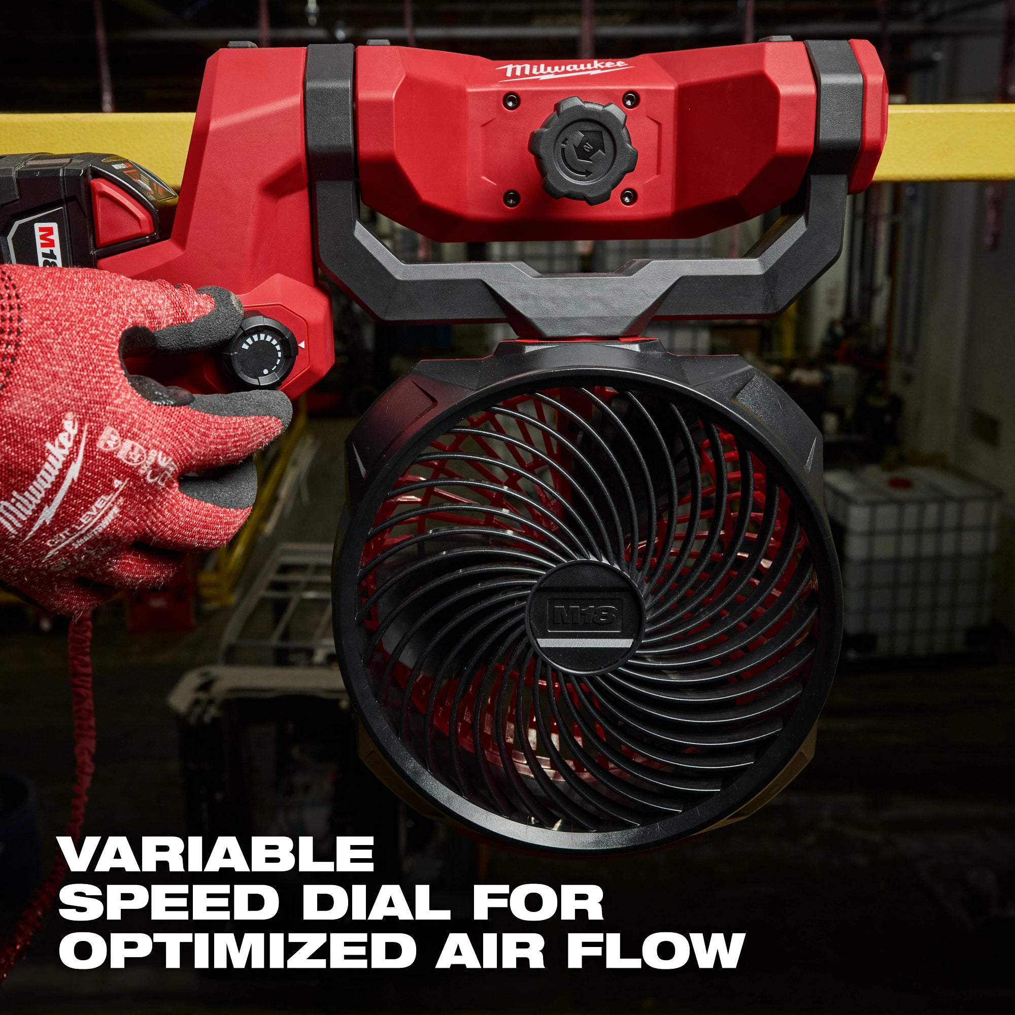Milwaukee 0817-20 M18 Brushless Scissor Lift Fan, Tool Only – Tool Nut