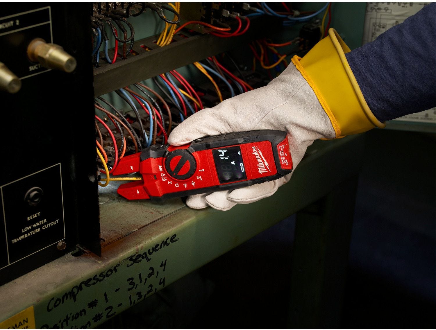 Milwaukee 2206-20 Fork Meter for HVAC/R