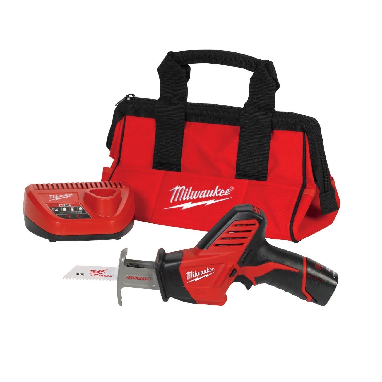 Milwaukee 2420-21 M12 HACKZALL Recip Saw 1.5Ah Kit