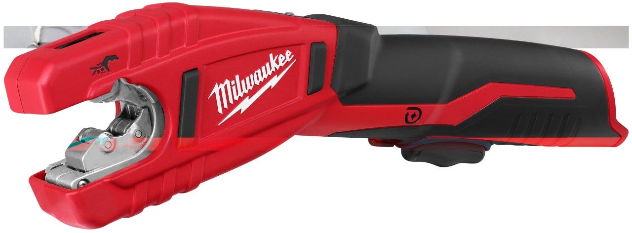 Milwaukee 2473-22 M12 FORCE LOGIC Press Tool Kit with Jaws and M12 Cordless Copper Tubing Cutter