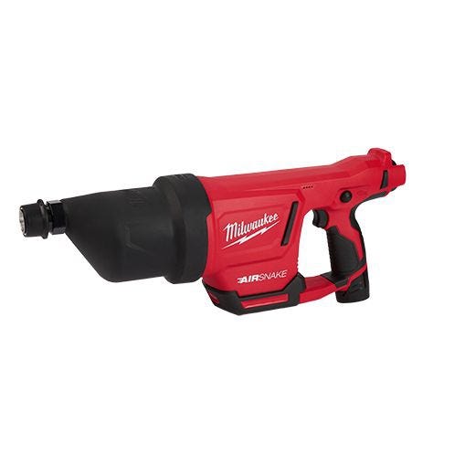 Milwaukee 2572B-21 M12 Airsnake Drain Cleaning Air Gun 2.0Ah Kit