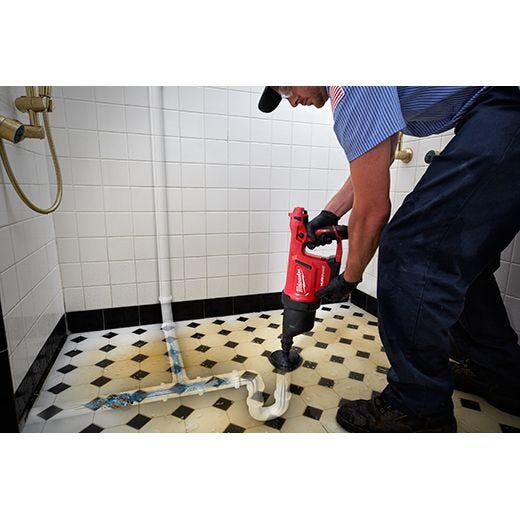 Milwaukee 2572B-21 M12 Airsnake Drain Cleaning Air Gun 2.0Ah Kit