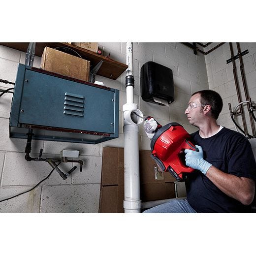 Milwaukee 2772A-21 M18 Fuel Drain Snake W/ Cable Drive 2.0Ah Kit