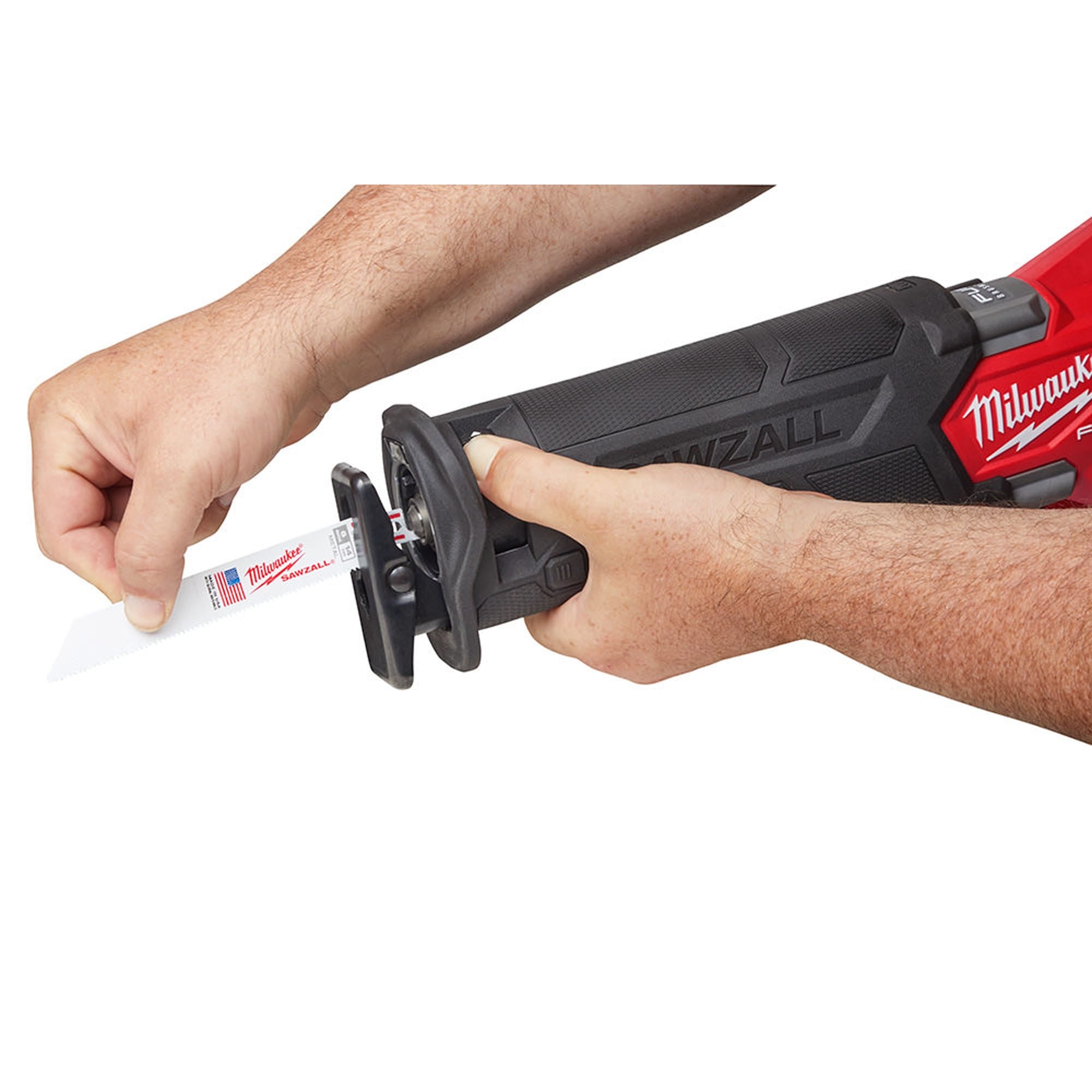Milwaukee 2821-20 M18 FUEL SAWZALL Recip Saw and 12-Piece Blade Set