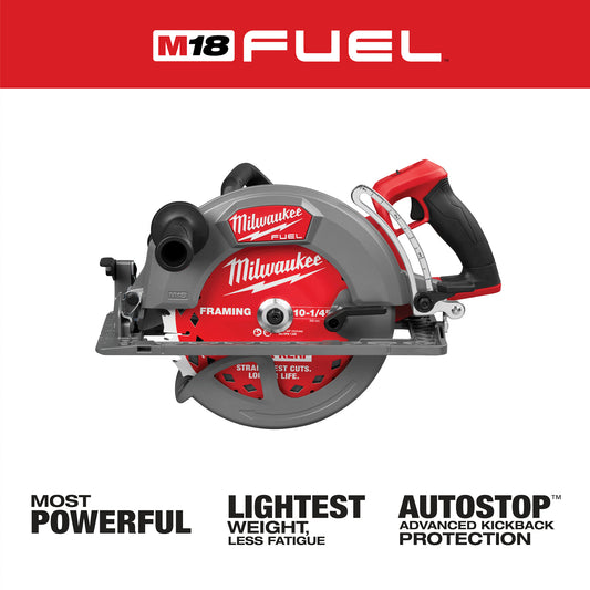 Milwaukee M18 FUEL 10-1/4-in. Rear Handle Circular Saw (3026-20)