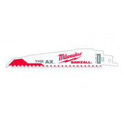 Milwaukee 48-00-5021 6" 5 TPI The Ax SAWZALL Recip Blade (5 Pk)