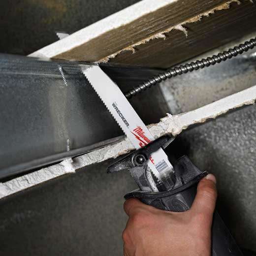 Milwaukee 48-00-5706 9" 8 TPI The Wrecker SAWZALL Blade, 5-Pack (PROMO)