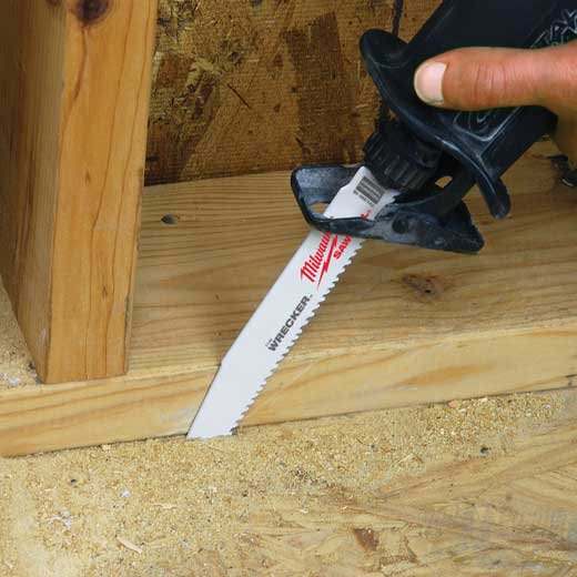 Milwaukee 48-00-5706 9" 8 TPI The Wrecker SAWZALL Blade, 5-Pack (PROMO)