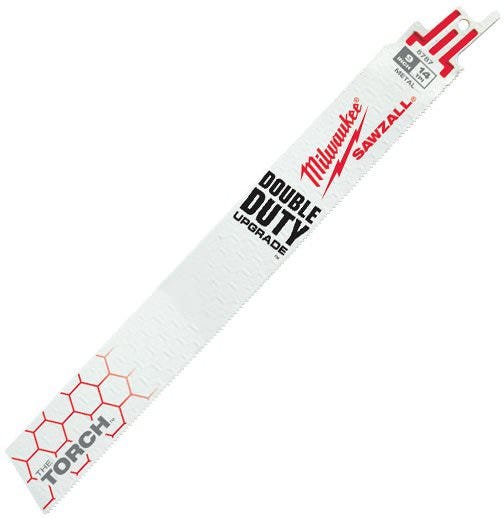 Milwaukee 48-00-5787 9" 14 TPI The Torch SAWZALL Recip Blades (5 Pk) (PROMO)