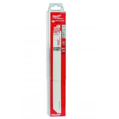 Milwaukee 48-01-6189 12" 18 TPI Thin Kerf SAWZALL Recip Blades (50 Pk)