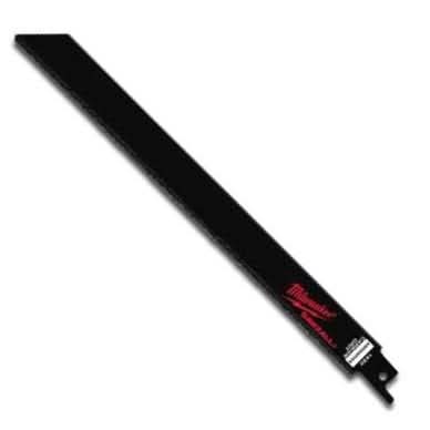 Milwaukee 48-01-6430 9" Carbide Grit SAWZALL Recip Blade, 50-Pack