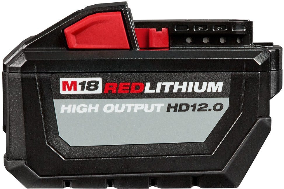 Milwaukee 48-11-1812 M18 REDLITHIUM HIGH OUTPUT HD 12.0Ah Battery Pack (PROMO)