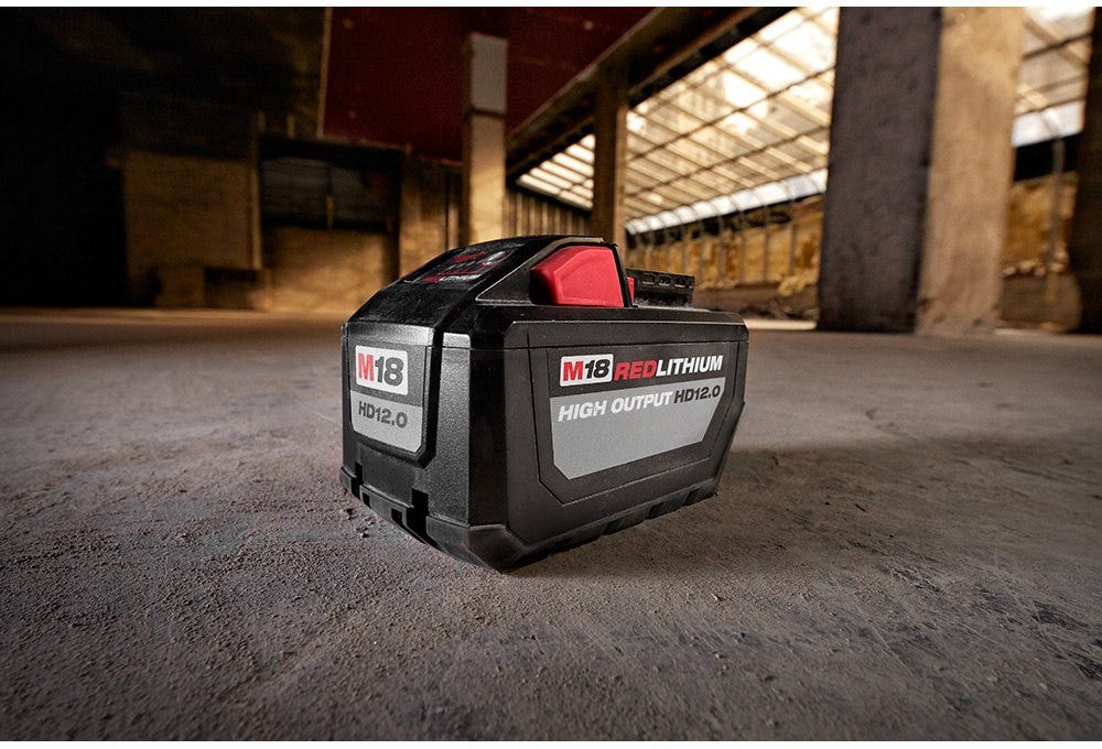 Milwaukee 48-11-1812 M18 REDLITHIUM HIGH OUTPUT HD 12.0Ah Battery Pack (PROMO)